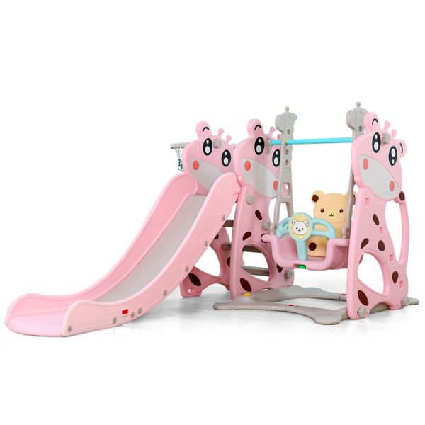 Moni Garden HBS18019 - B Slide and swing Miki pink