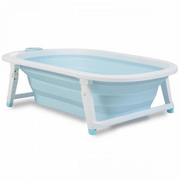 Folding bath tub Carribean blue