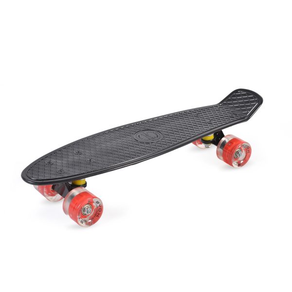 Skateboard 22`` SPICE LED black