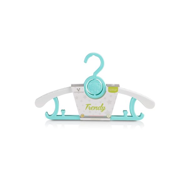 Telescopic clothes hangers Trendy mint