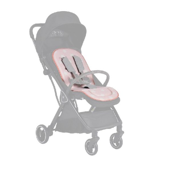 Universal stroller pad Kona pink