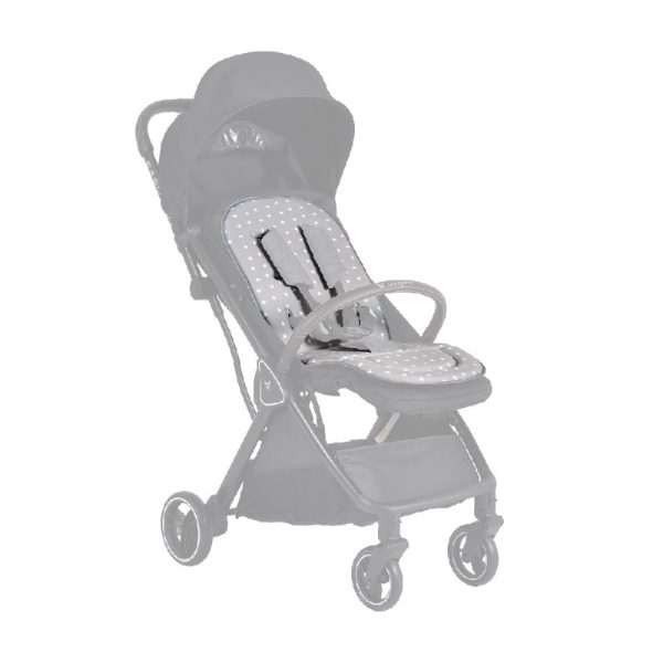 Universal stroller pad Kona grey