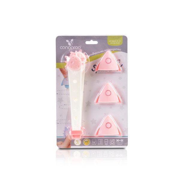 Multifunctional locking device Space-X pink