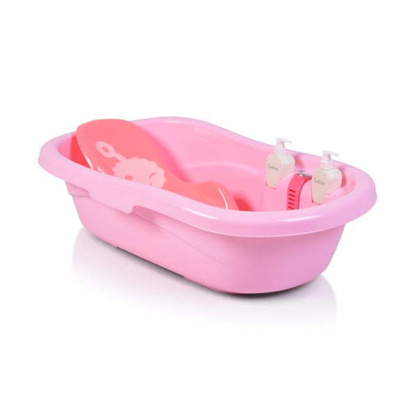 Baby bath tub Santorini pink