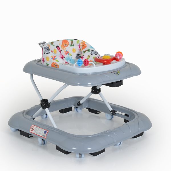 Baby walker Jungle fun grey