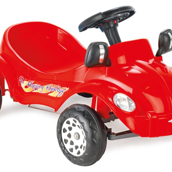 Pilsan 07303 Happy herby car pedal operated red