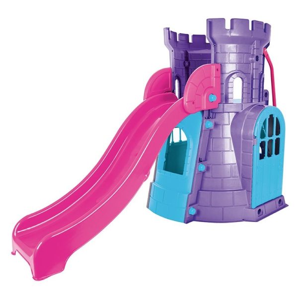 Pilsan 07962 Slide with castle pink