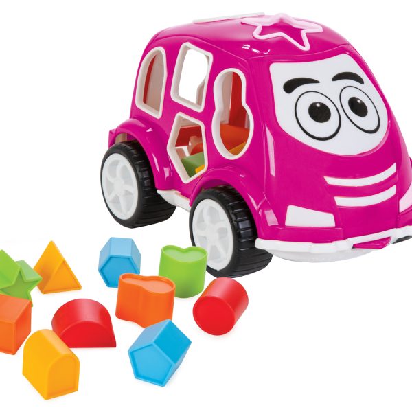 Pilsan 03187 Sorter car pink