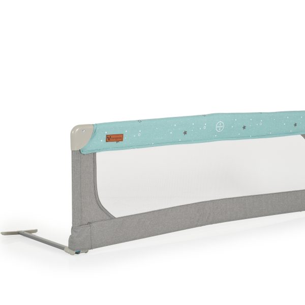 Linen bed rail 130 cm mint