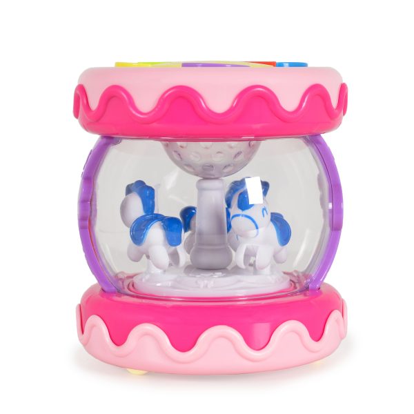 Baby music drum pink HE0702