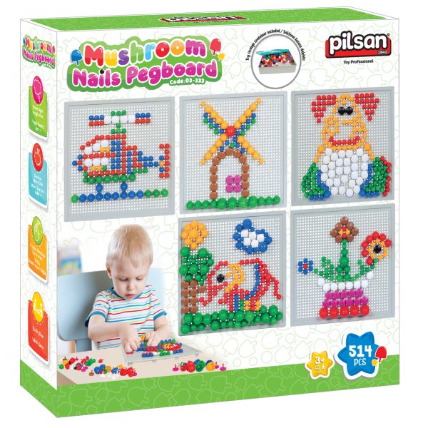 Pilsan 03333 Mushroom nails pegboard