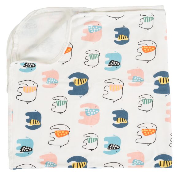 Baby Blanket Mellow denim