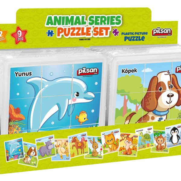 Pilsan 03355 Animal Series Puzzle Set