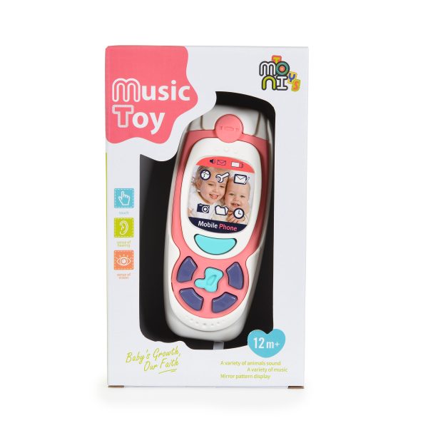 Baby phone K999-72G pink