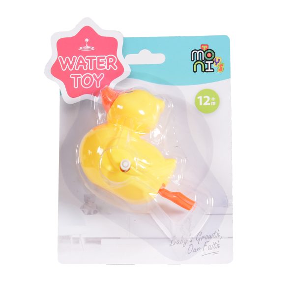 Wind up Bath Swimming Duck K999-209B-5