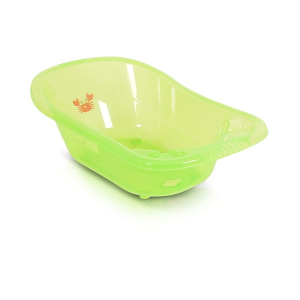 Transparent bathtub Omar green, 90cm