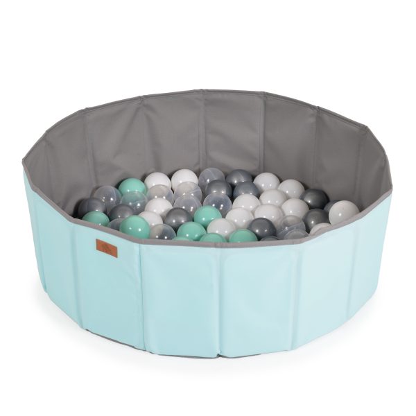 Foldable play ball pool 7 cm (90 balls) mint