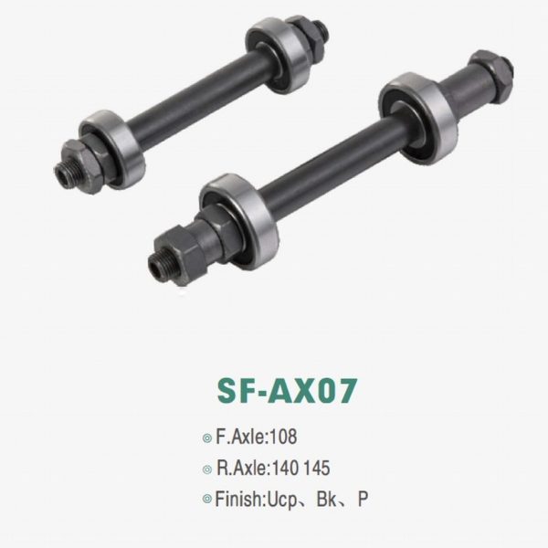 Front hub axle for QR SF-AX07F , 3/8*108mm