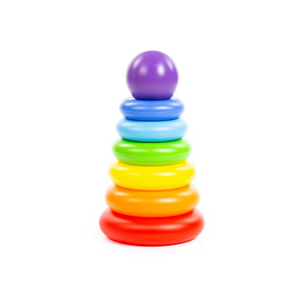 Polesie 62383 Stacking ring - ball pyramid