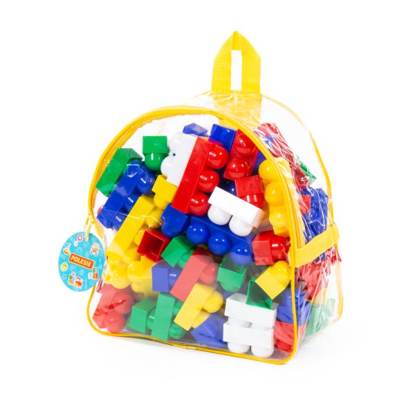 Polesie 3321 Construction set Junior - 100 pcs (rucksack)