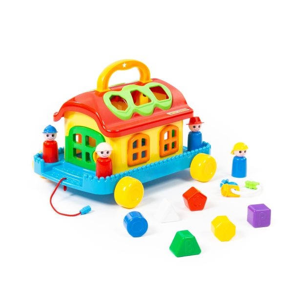 Polesie 48769 Fairy House wheeled shape sorter