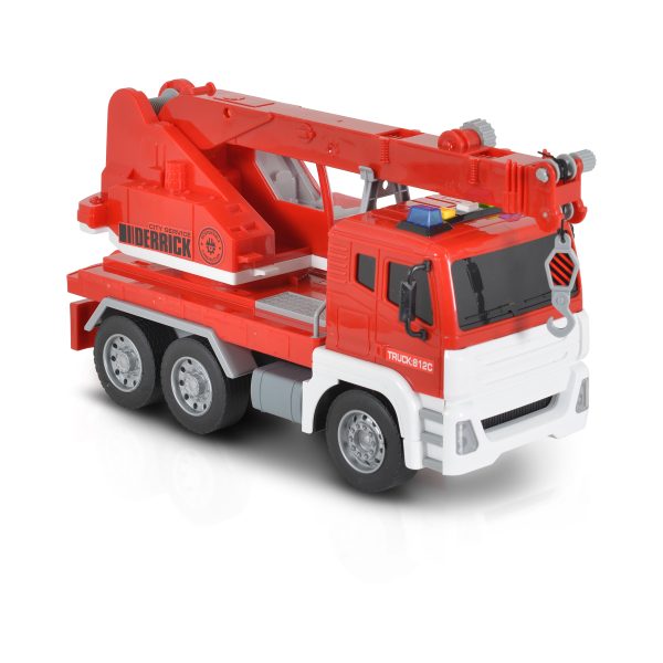 1:12 Crane truck red WY812C
