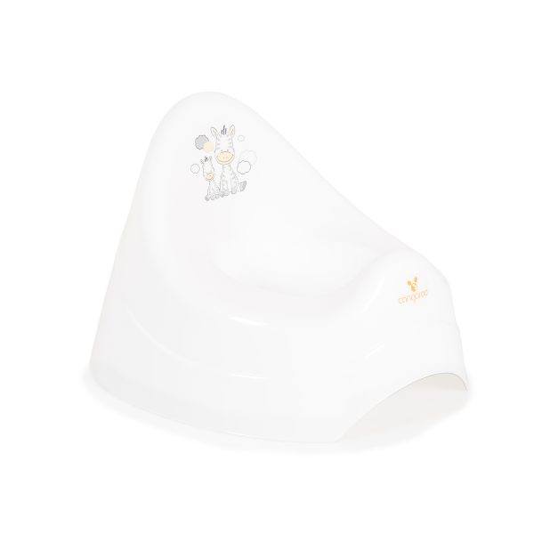 Baby potty Zebra white