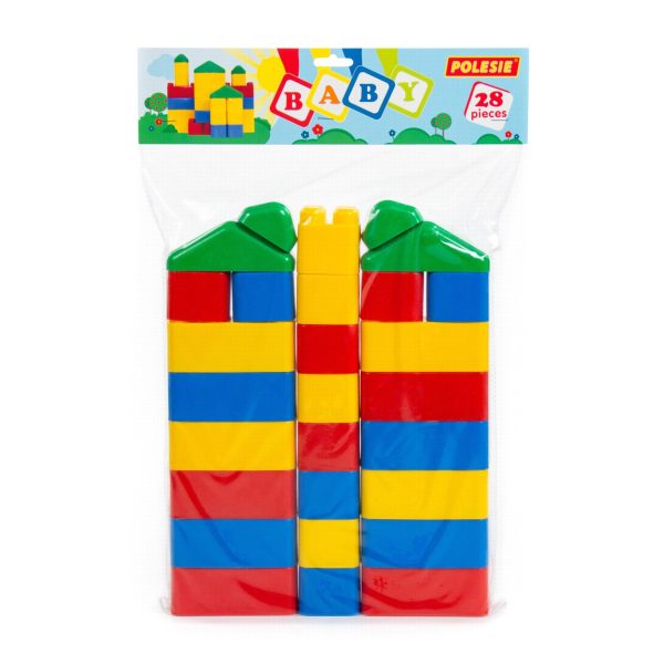 Polesie 61782 Baby Blocks, 28 pcs (bag)