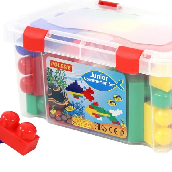 Polesie 50496 Construction set Junior - 54 (container)
