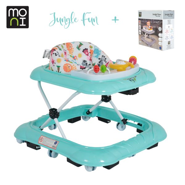 Baby walker Jungle fun + mint