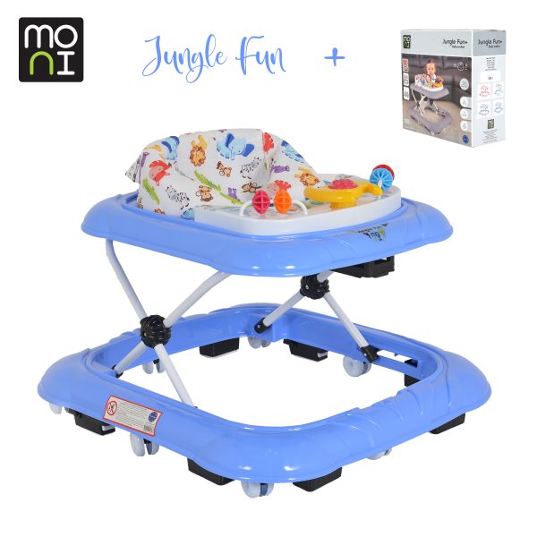 Baby walker Jungle fun + blue