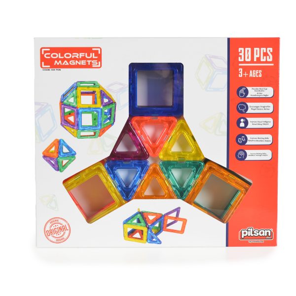 Colorful magnets 30 pcs