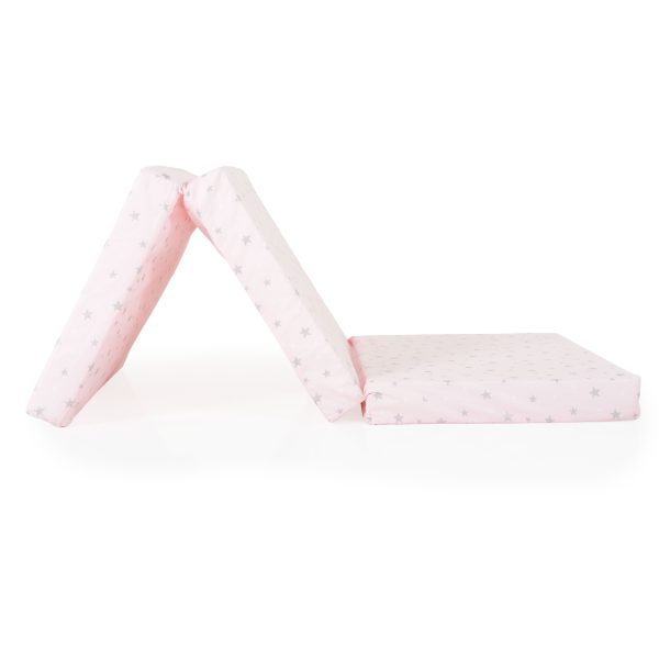 Foldable mattress 120/60/6 Mirage pink