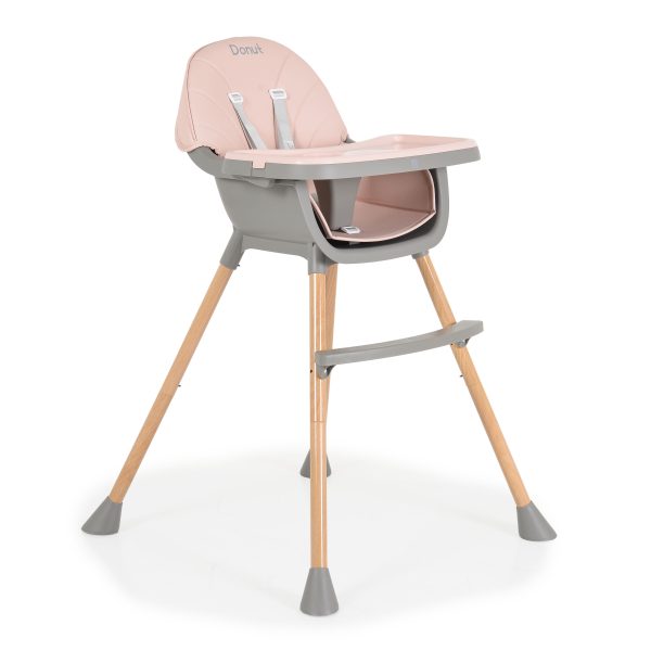 High chair Donut 2in1 pink