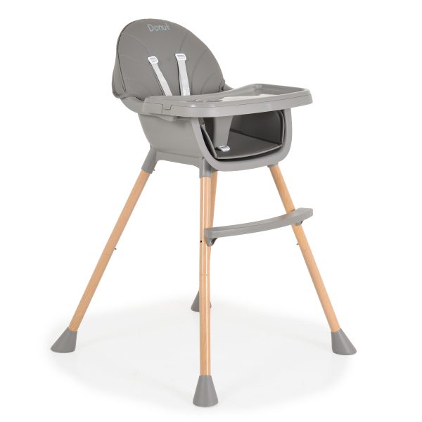 High chair Donut 2in1 grey