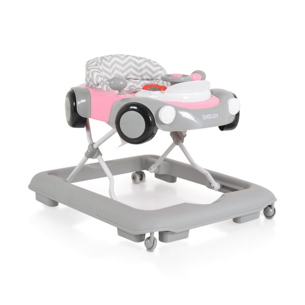 Baby walker Shelby pink
