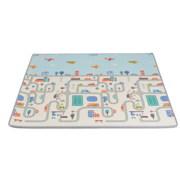 XPE rolling play mat size XXL City