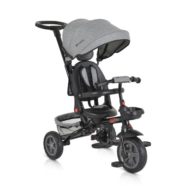 Tricycle Explore with foldable handlebar grey
