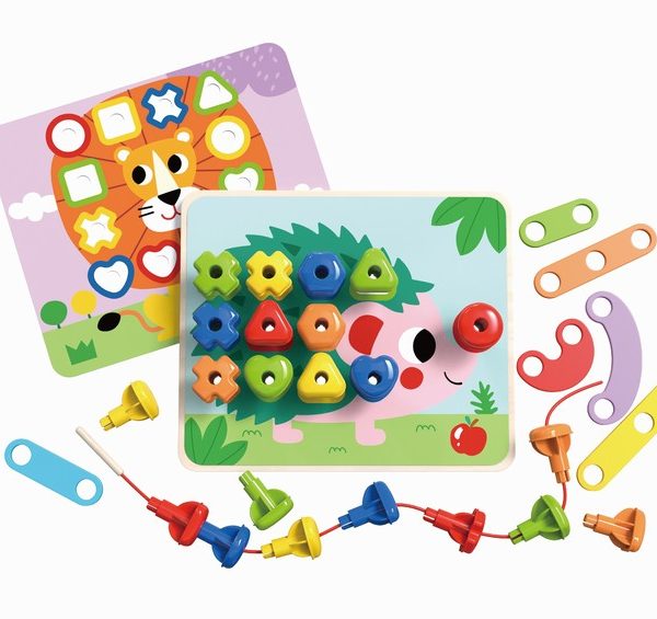 Tooky Toy Rainbow Stacking Peg TH089