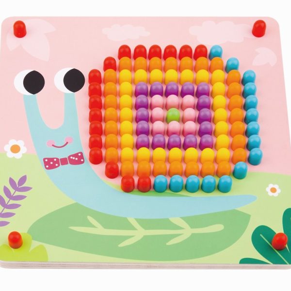 Tooky Toy Pattern Pegs - Small TL002