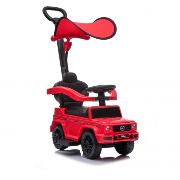 Ride on car with canopy MERCEDES-BENZ G350d 653-P red