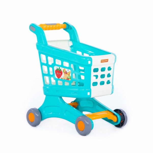 Shopping trolley Natalie, turquoise - 91529