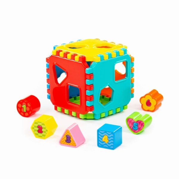 Shape sorting cube (net) -  91642
