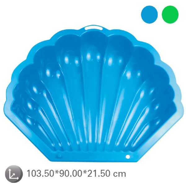Mochtoys 10196 Sand pit shell blue