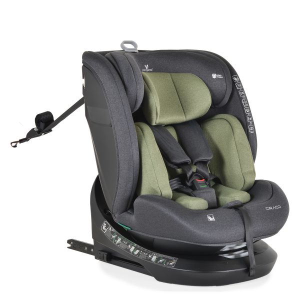 Car seat Draco 40-150cm olive green