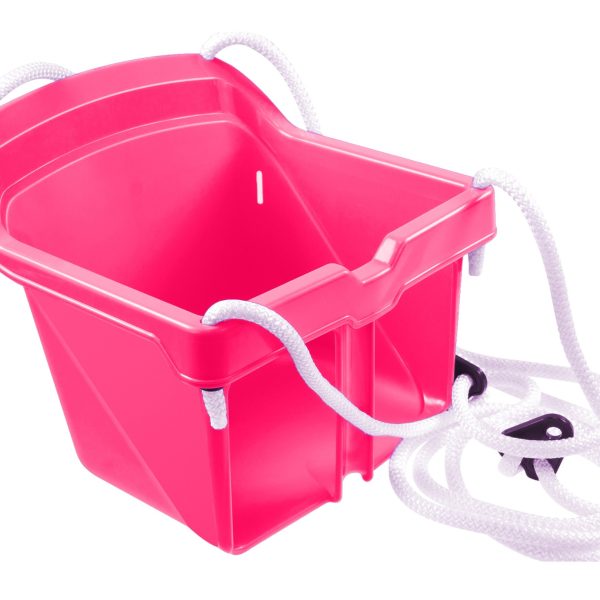 Mochtoys Safe 10034/12078 Baby swing pink