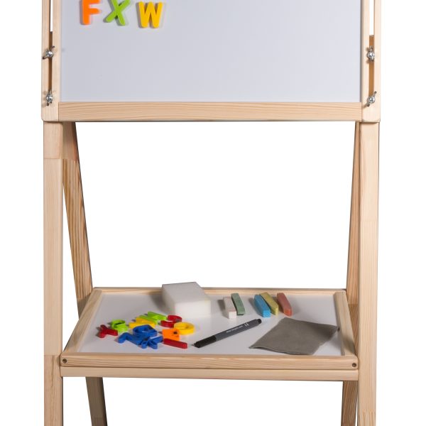 Double-sided height-adjustable wooden board MS1