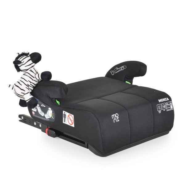 Car seat Monza black 125-150cm