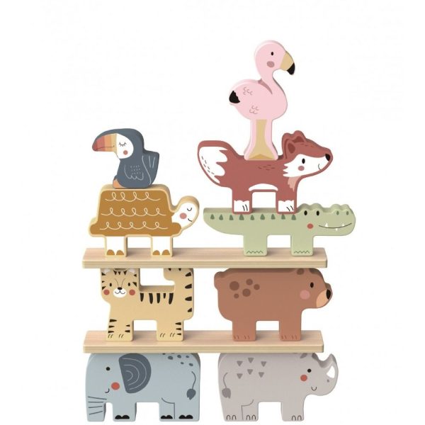 Tooky Toy Stacking Animals TK057N