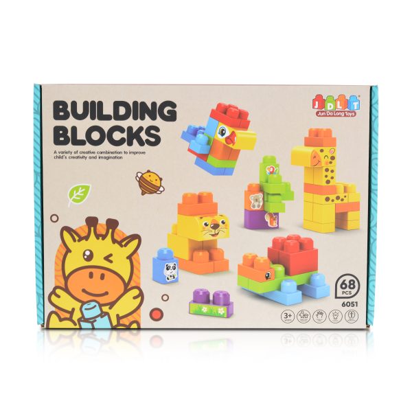 Buiding blocks Animals 68 pcs